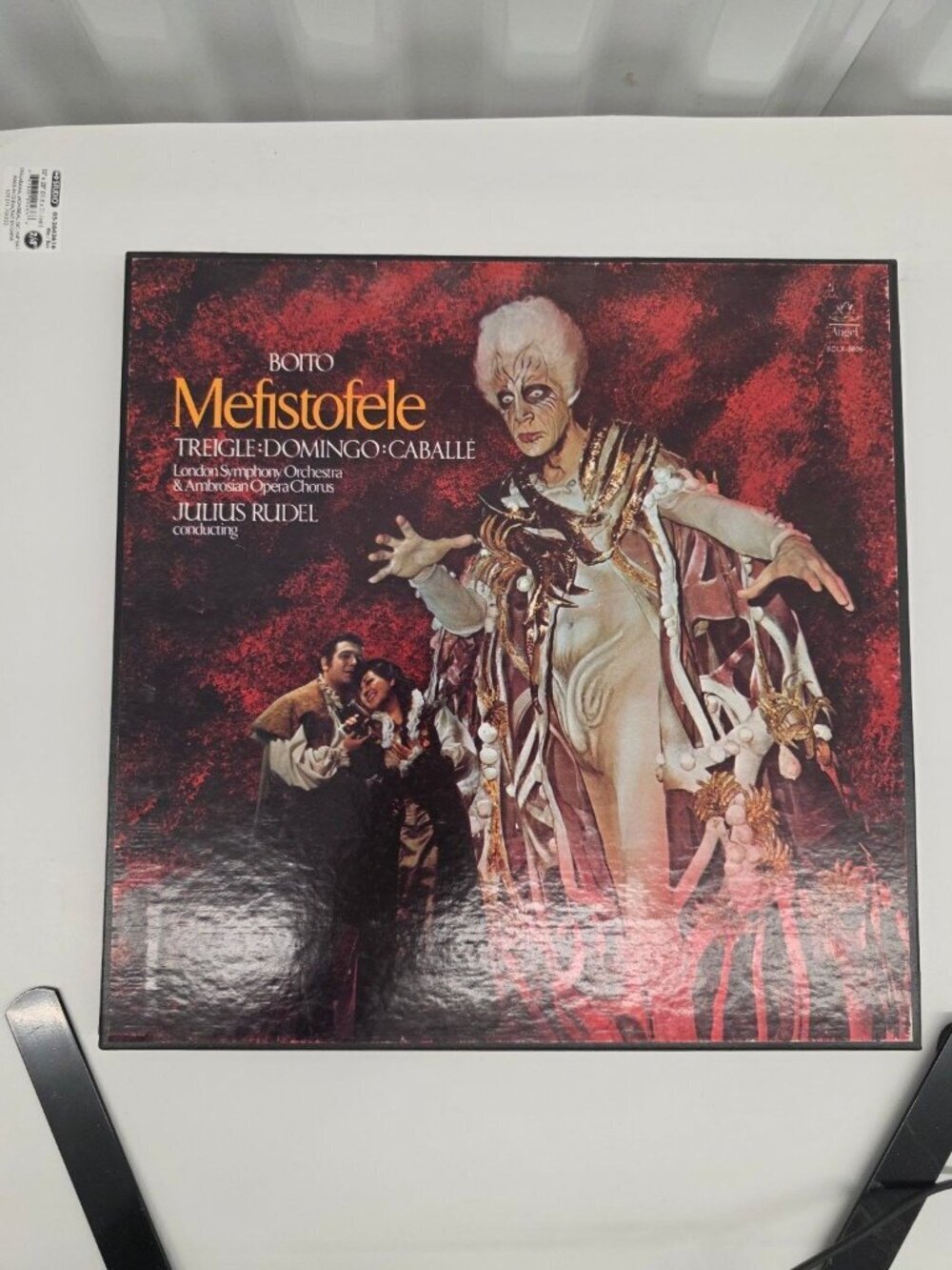 Boito Mefistofele Treigle Domingo Caballé LP Record 1973 Angel Opera Stereo 33